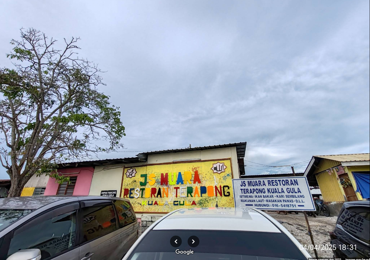 Kelong Js Muara Kuala Gula, Kampung tersusun, Kuala Gula